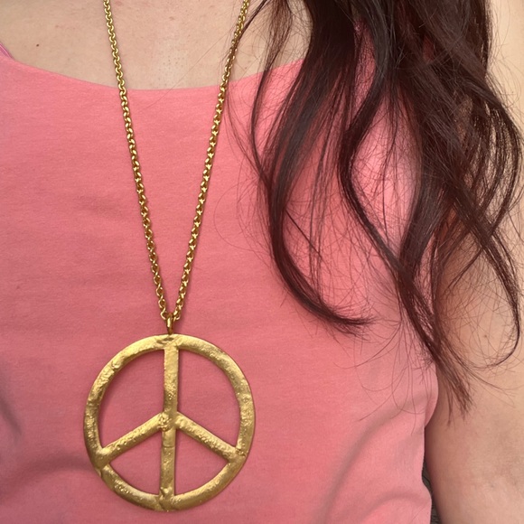 Dubai🏺24k Gold Plated ☮️ Necklace - Picture 2 of 4